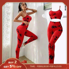 woman's Fitness Seamless Sports Suits