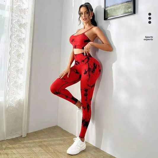 woman's Fitness Seamless Sports Suits